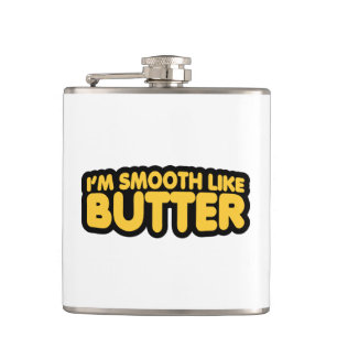 Ik ben glad als Butter Heupfles