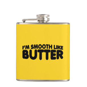 Ik ben glad als Butter Heupfles