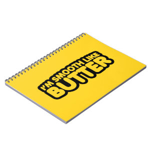 Ik ben glad als Butter Notitieboek