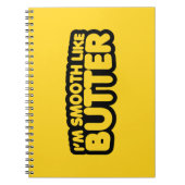 Ik ben glad als Butter Notitieboek (Voorkant)
