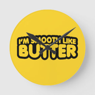 Ik ben glad als Butter Ronde Klok