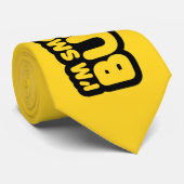 Ik ben glad als Butter Stropdas (Opgerold)