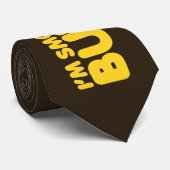 Ik ben glad als Butter Stropdas (Opgerold)