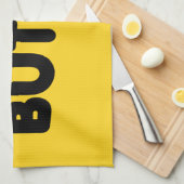 Ik ben glad als Butter Theedoek (Quarter Fold)