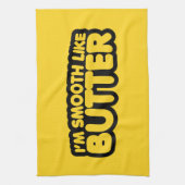 Ik ben glad als Butter Theedoek (Verticaal)