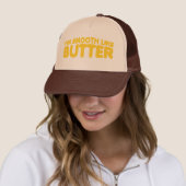 Ik ben glad als Butter Trucker Pet (In situ)