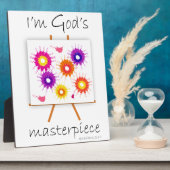 Ik ben Gods Masterstuk! Fotoplaat (Zijkant)
