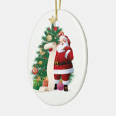 Ik ben goed versierd keramisch ornament (Links)