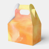 Ik ben GOLDEN WATERVERF huwelijksgeschenk gunst do Bedankdoosjes (Achterkant)