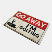 Ik ben Golfing. Deurmat (Schuin)