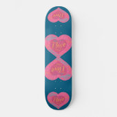 Ik ben graag getrouwd skateboard (Voorkant)