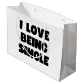 Ik ben graag single groot cadeauzakje (Achterkant Gekanteld)