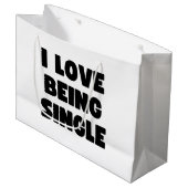 Ik ben graag single groot cadeauzakje (Voorkant Gekanteld)