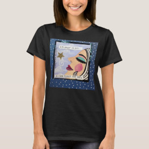 IK BEN GROOT IN BED. IK KAN DAGEN SLAPEN. T-SHIRT