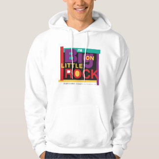 Ik ben groot op Little Rock 90's Hoodie