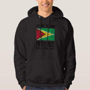 Ik ben Guyanese Guyana Flag Guyanese Root Hoodie