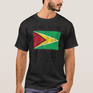 Ik ben Guyanese Guyana Flag Guyanese Root T-shirt