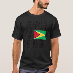 Ik ben Guyanese vlag Guyana Heritage Guyanese Root T-shirt
