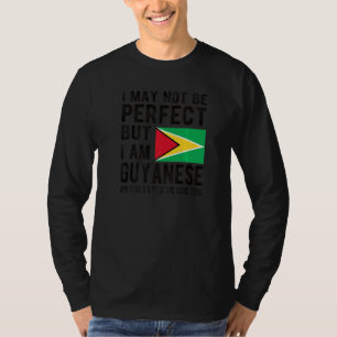 Ik ben Guyanese vlag Guyana Heritage Guyanese Root T-shirt
