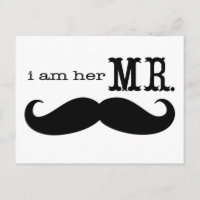 Ik ben Haar M. Mustache Grooms Gifts