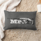 Ik ben haar Mr. Groom's Pillow Wedding Gift set va Kussen (Deken)