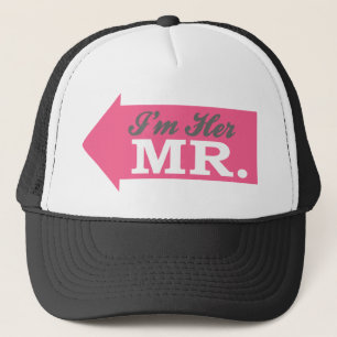 Ik ben haar Mr. (Hot-roze pijl) Trucker Pet