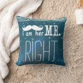 Ik ben haar Mr. Right Groom Pillow Kussen (Deken)