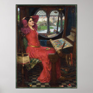 Ik ben half ziek van Shadows - John Waterhouse Poster