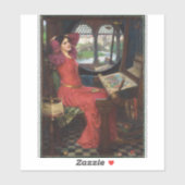 Ik ben half ziek van Shadows - John Waterhouse Sticker (Vel)