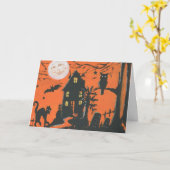 Ik ben  Halloween Briefkaart gegaan (Gele Bloem)