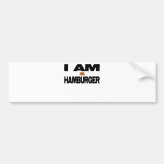 Ik ben Hamburger Bumpersticker