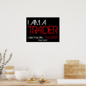 Ik ben HANDELAAR Poster (Keuken)