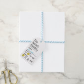 Ik ben handgemaakte minimalistische zakelijke Labe Cadeaulabel (Met Touw)