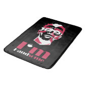 Ik ben handig abstract gezicht Hoesje-Mate iPhone  Badmat (Gekanteld)