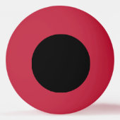 Ik ben handig abstract gezicht Hoesje-Mate iPhone Pingpongballen (Achterkant)