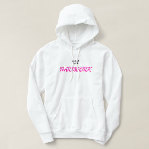 Ik ben hardwerkende schattige bijpassende mannen-t hoodie