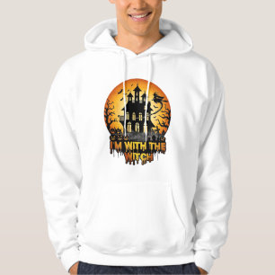 Ik ben Heks Geheime Huis Volle Maan Pompoenen Hoodie