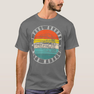 Ik ben helemaal rond met de modellentrainingstoele t-shirt