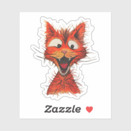 Ik ben helemaal statisch! sticker