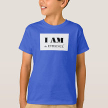 Ik ben het Bewijsmateriaal (tm) T-shirt van de Boy