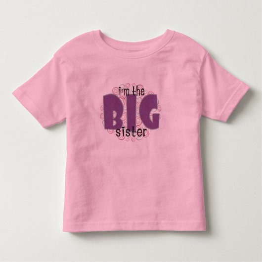 Ik ben het Big Sister Shirt (Voorkant)
