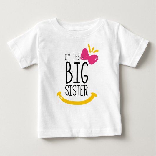 Ik ben het Big Sister T-shirt (Voorkant)