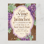 Ik ben het Briefkaart Vine Scripting (Voorkant)