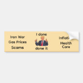 Ik Ben Het Bumpersticker (Voorkant)