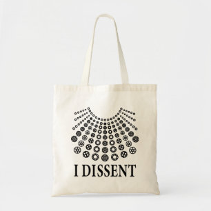 Ik ben het daar niet mee eens, Ruth Bader Ginsburg Tote Bag