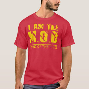 Ik ben het Dienstmeisje van het Bruid Design T-Shi T-shirt