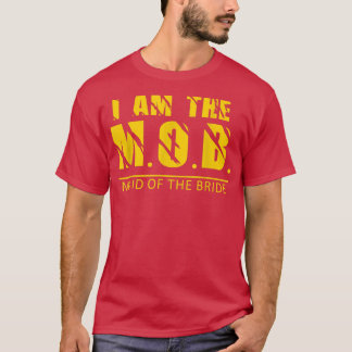Ik ben het Dienstmeisje van het Bruid Design T-Shi T-shirt
