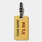 Ik ben het! Gepersonaliseerde Bagagelabels (Voorkant verticaal)