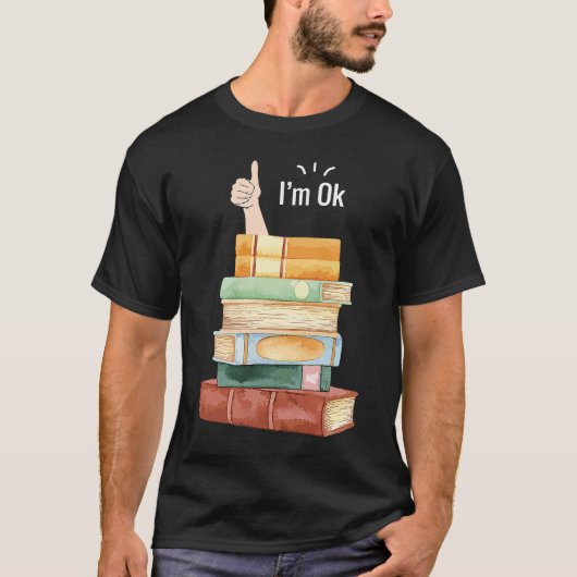 Ik ben het Gezegde van de Boeklezer. T-shirt (Voorkant)
