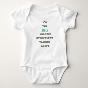 Ik ben het grote wonder... baby boy t-shirt
